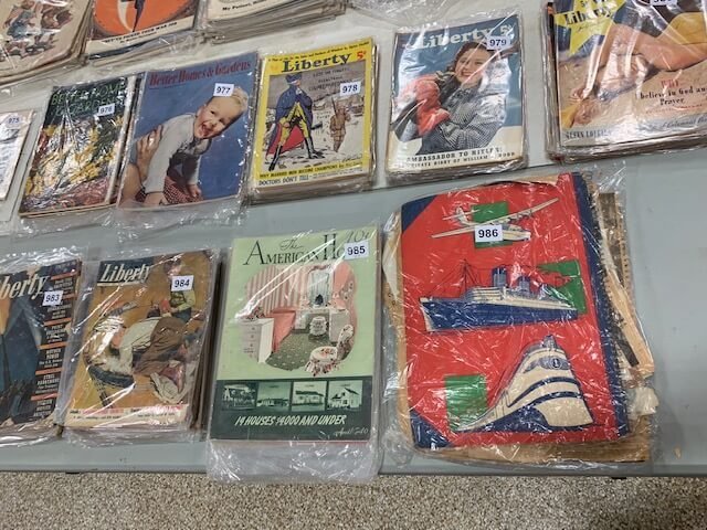 3/13 Vintage Magazines- Indian Art – Trains – Enid OK