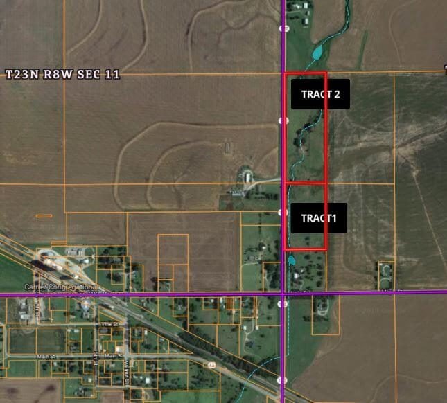 10/25 24± ACRES * CARRIER AREA * BUILDING SITES * CHISHOLM SCHOOLS