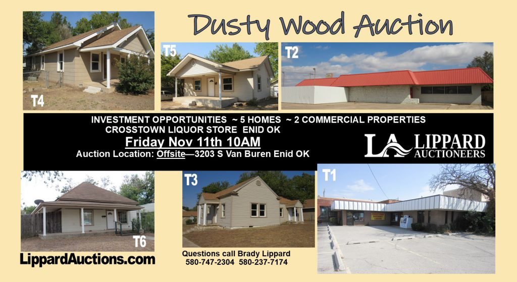 11/11 INVESTMENT PROPERTIES * COMMERCIAL PROPERTIES * CROSSTOWN LIQUOR STORE * ENID OKLAHOMA
