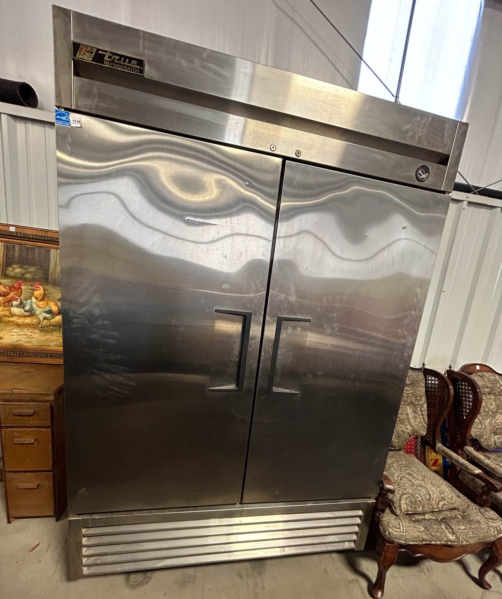 3/18 Stainless Refrigerator – Bingo Machine – Cast Iron – GI Joe – Star Wars- Pearls – High Heel Chair – Barbie -Stove – Pizza Oven – Costume Jewelry