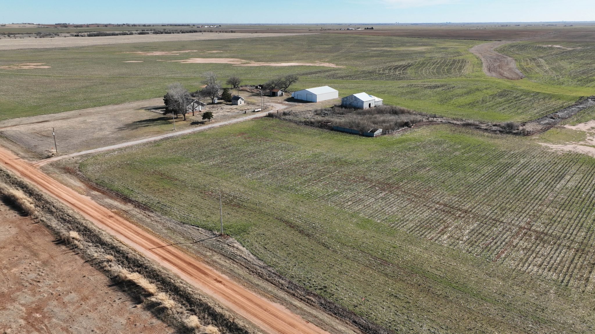 3/21 160± ACRES * 10 ACRE & HOME * BARN * MACHINE SHOP * CROPLAND * GRASS PASTURE * POND * POND CREEK/NASH AREAS