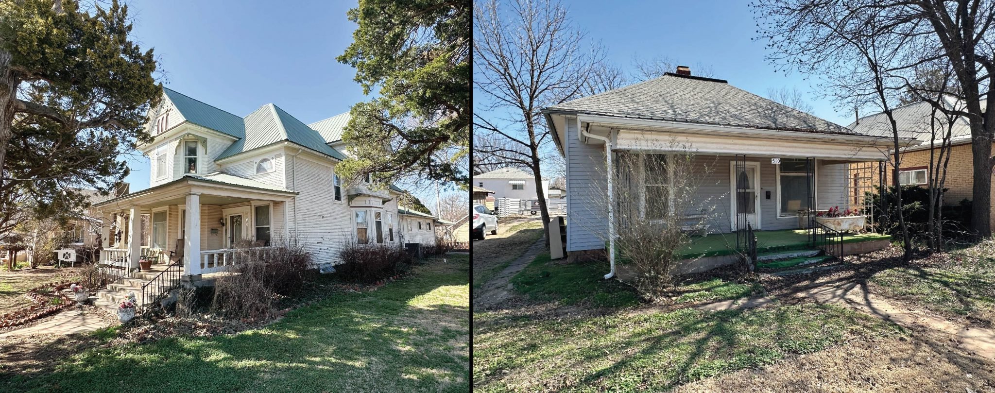 4/8 2 HOMES * CHEROKEE OKLAHOMA
