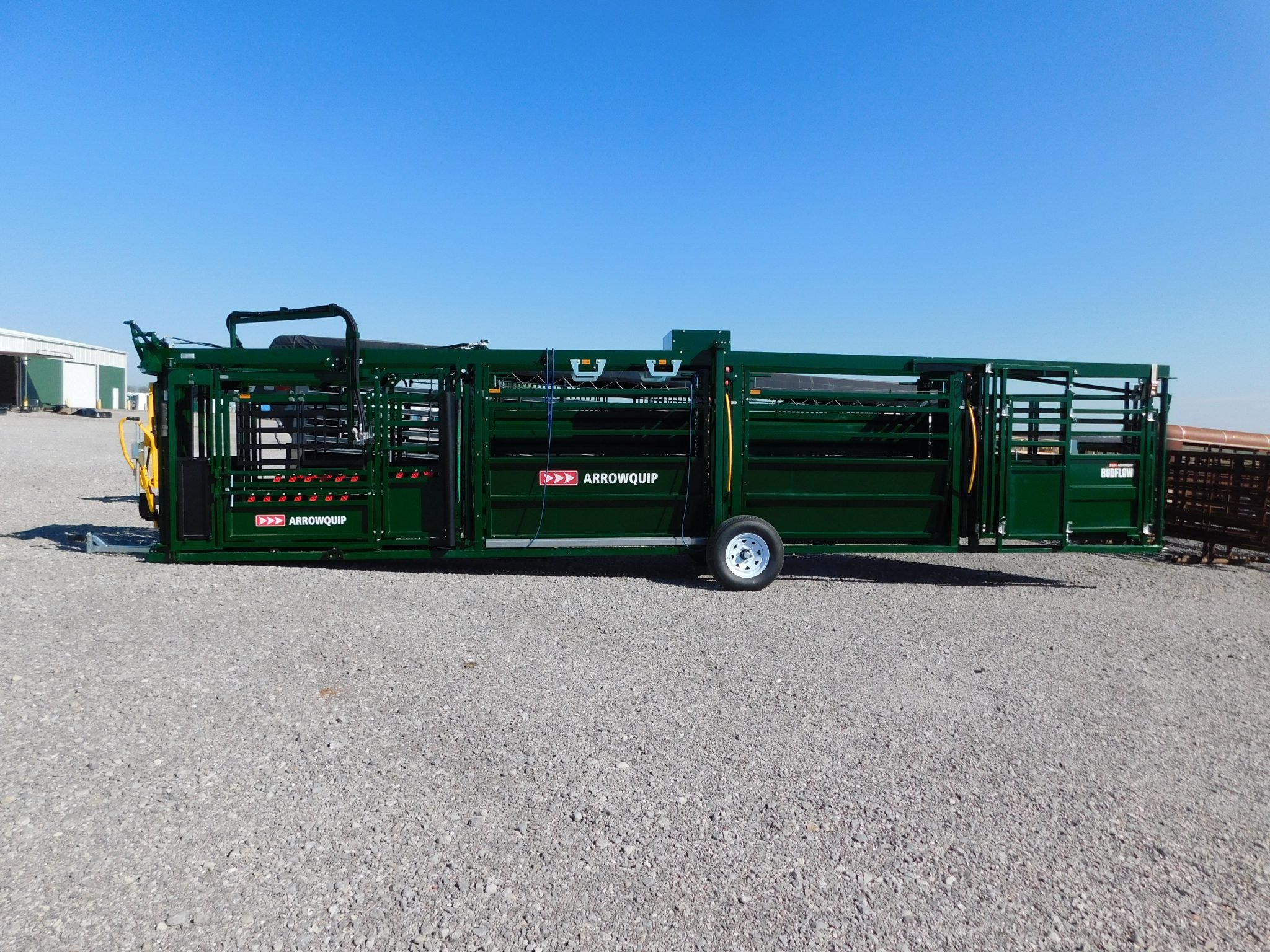 4/9 Pipe – Cattle Panels – Arrow Hyd Chute System – Stock Trailers - Feed Truck – Pick ups – Hay Feed Wagon – Self Feeders – Overhead Feed Bin – Feed Buggy – Hay Trailer