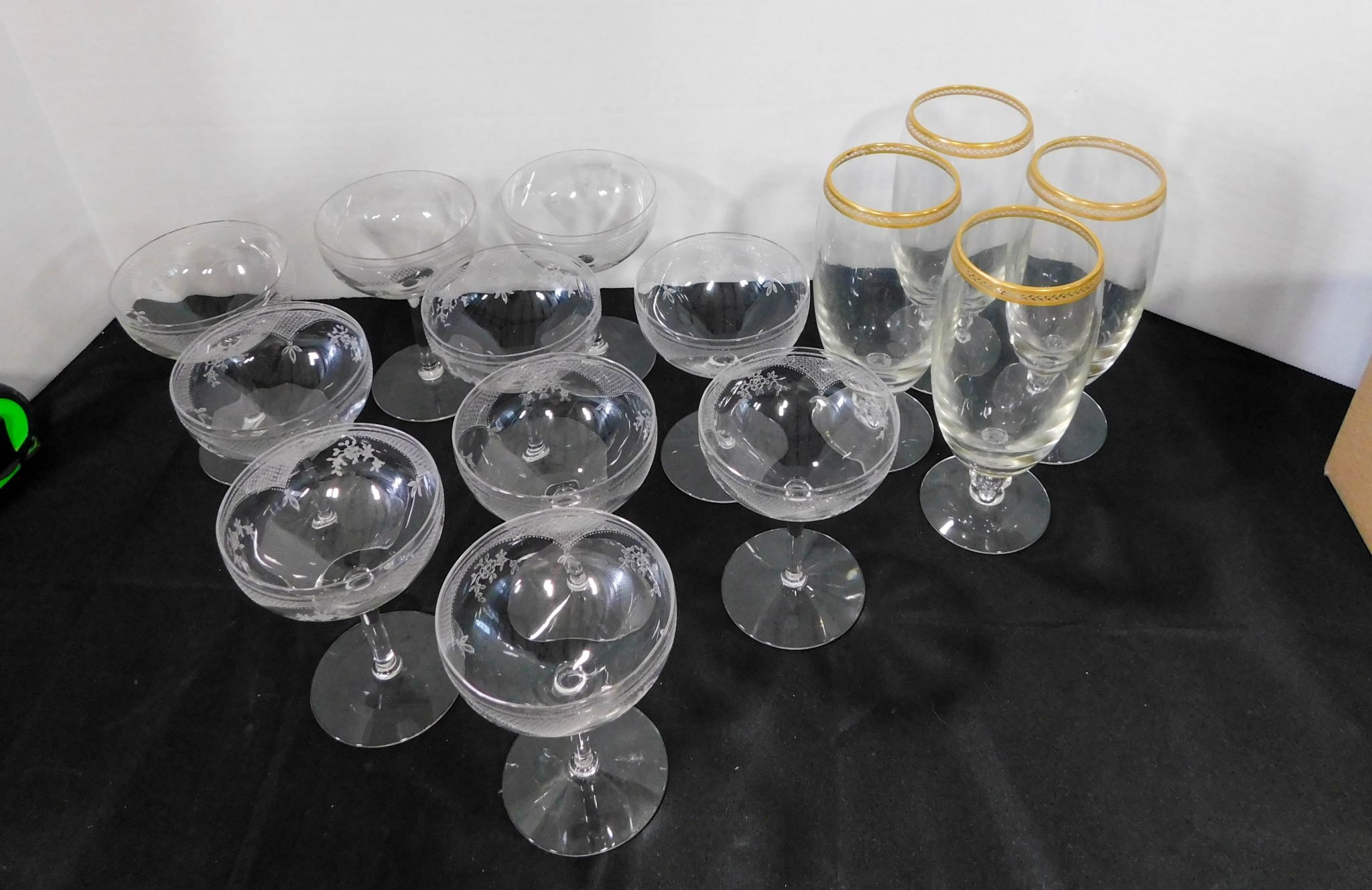 5/14 Dept 56 - Lead Crystal - Holiday Decor - John Deere - Biscuit Jars - Kettle - Pickel Castors - Sewing
