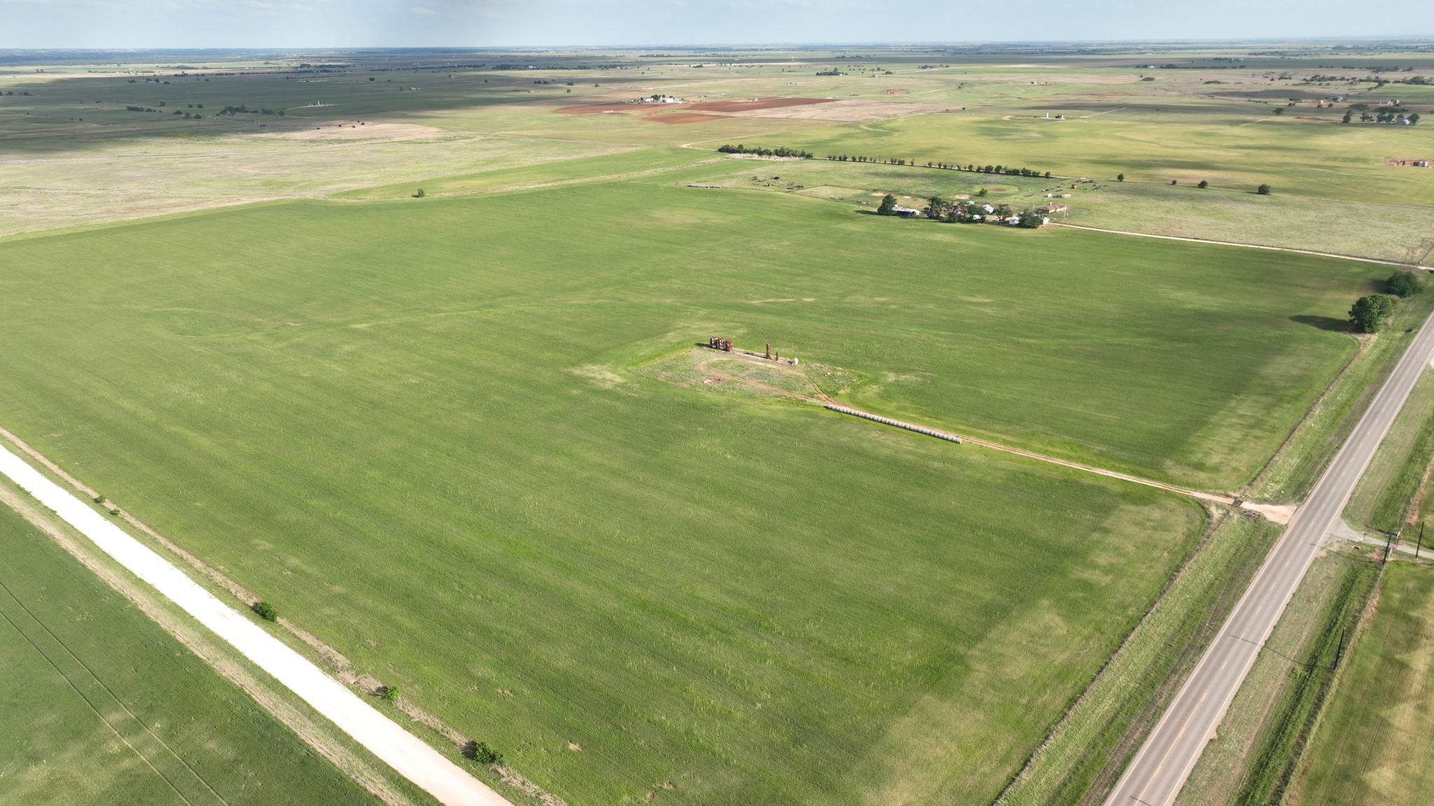 6/28 155± ACRES * 1, 823± SQ.FT. BRICK HOME * CATTLE PENS * MAJOR COUNTY * OKLAHOMA * OKEENE AREA