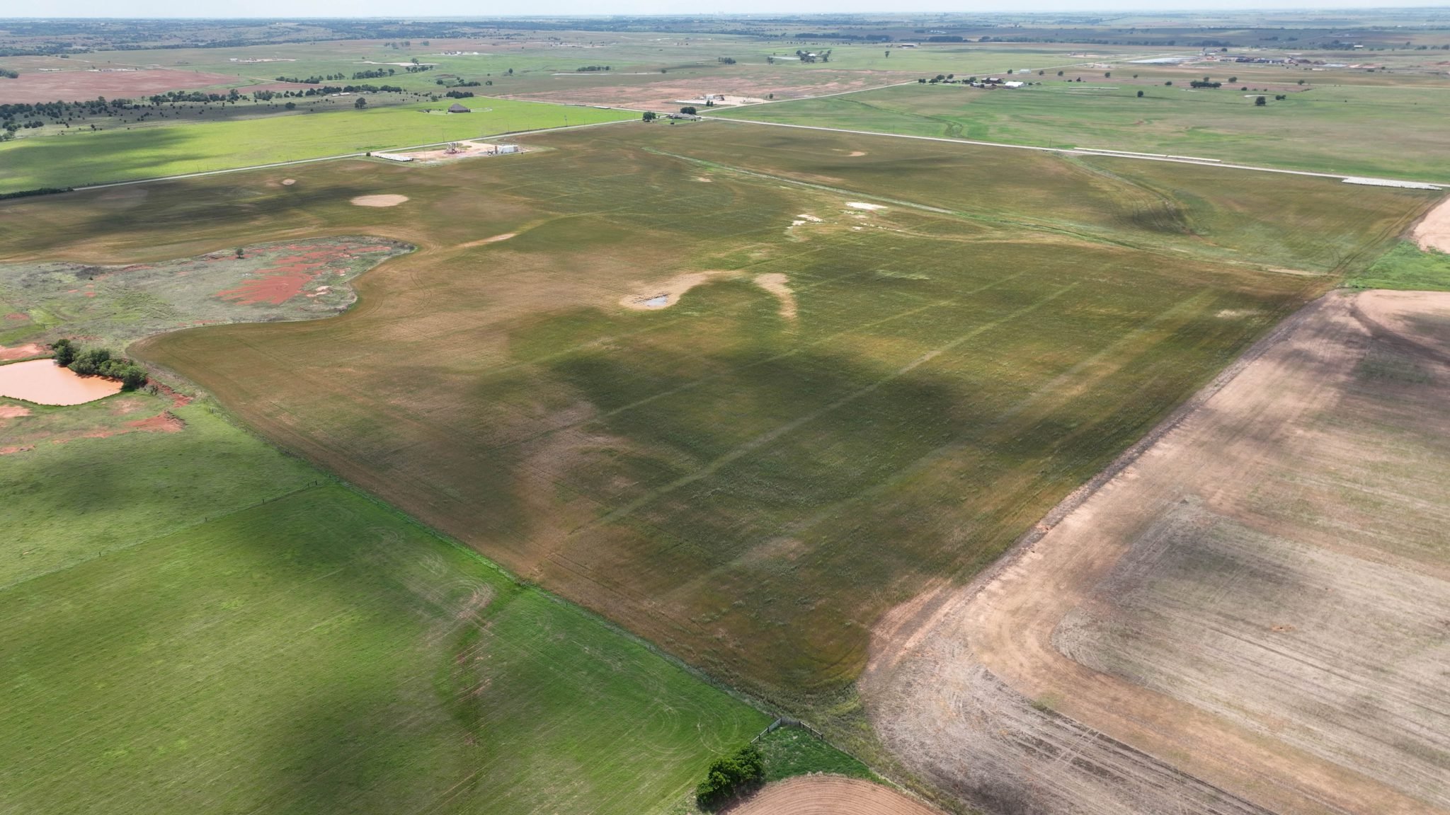 7/10 158.58± ACRES * POND * GARFIELD COUNTY * OKLAHOMA * KREMLIN AREA