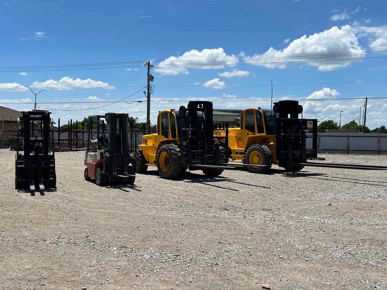 7/27 2021 Sellick 10, 000lb forklift, 2011 16, 000lb forklift, Nissan LP forklift, Toyota electric forklift, pallet shelving, coke machines, vintage items, storage containers, pickup beds, engine parts, car parts, seats, consoles, drivelines, yard vehicles