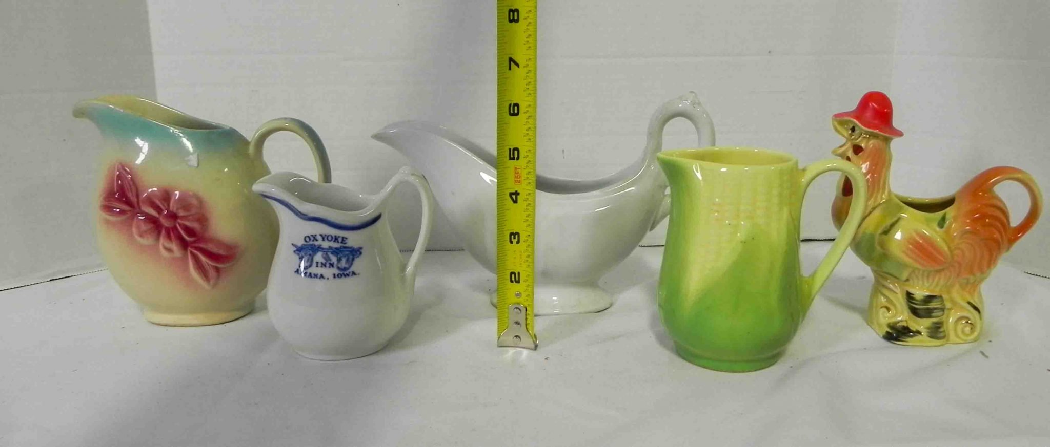 1/5 Fiesta Ware - Uranium - Depression - Roosters - Hall - S/P - Convex - Postcards - Furniture - Tupperware - Baseball Cards - Collectibles - Silver - Antiques