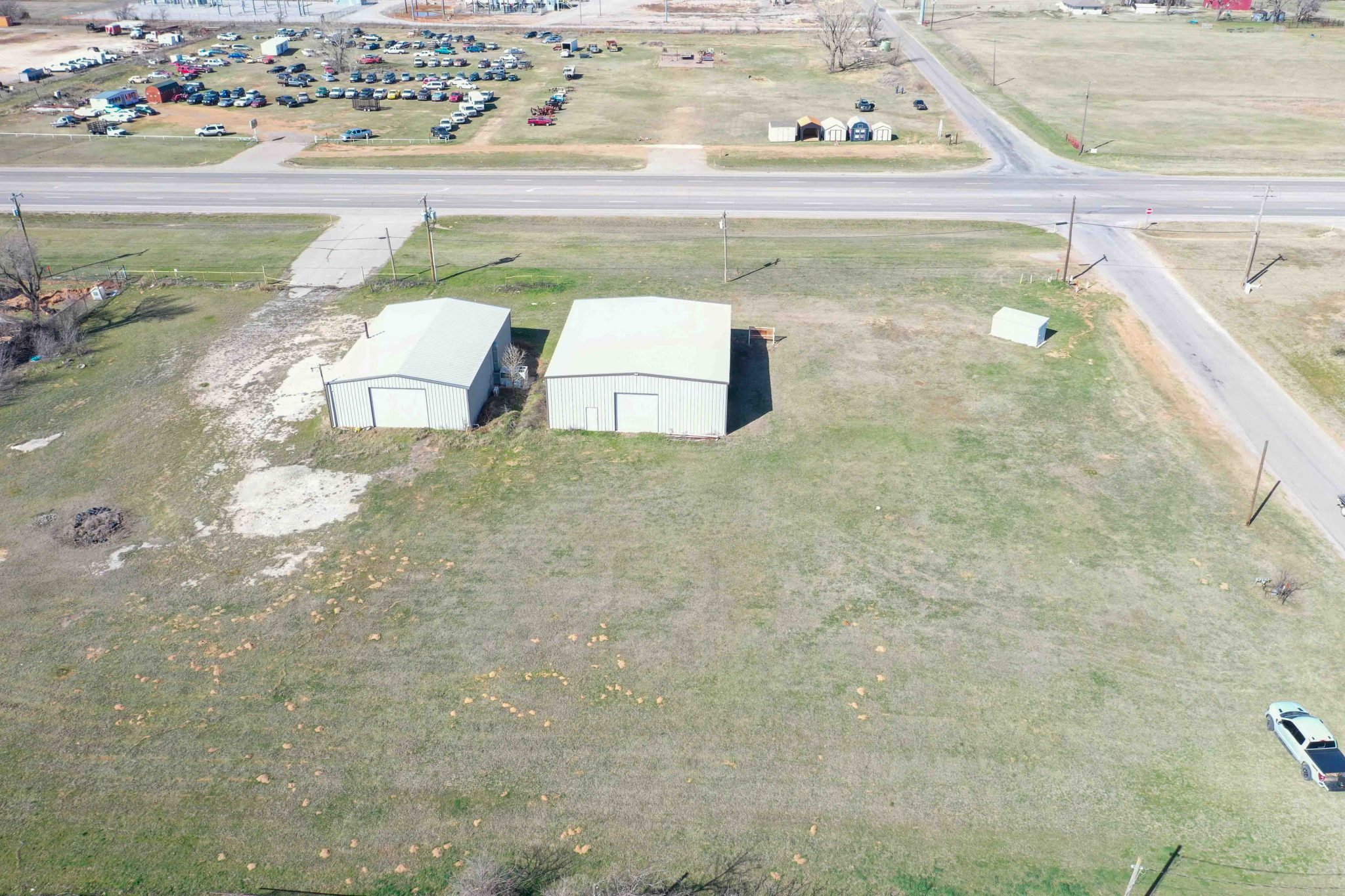 4/23 Small Acreages with Shops * Kingfisher County * Highway 81 Frontage