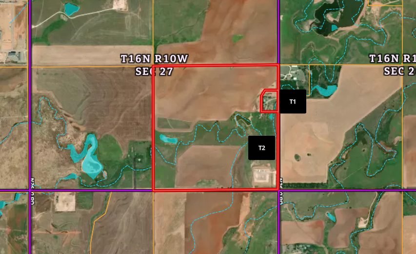 11/19 160± Acres * Omega / Watonga Area Barndominium * Machine Shed * Swimming Pool * Ponds * 3-Car Insulated Garage * Corral * Continuous Fence