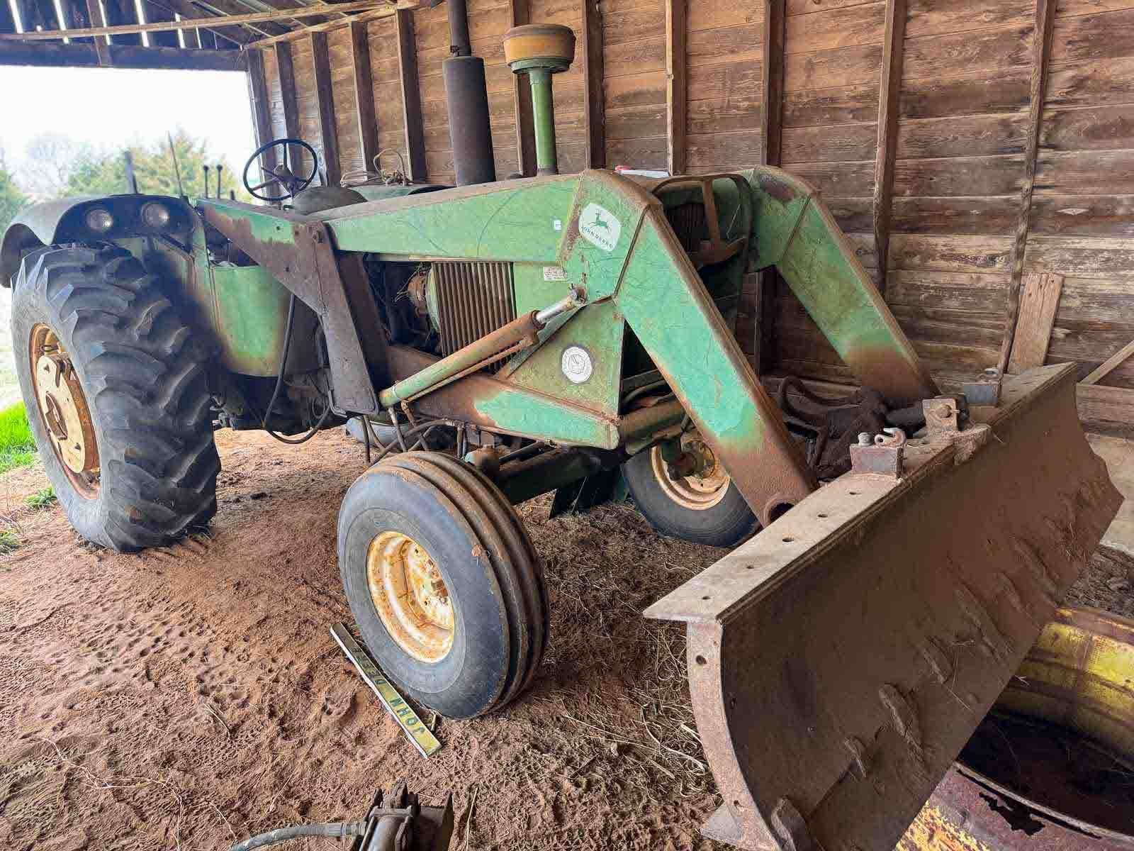 3/31 JD Tractor - Ford Ranger - Jeep Pickup - Shop Tools - Miller Steel Guitar & Books - Corning Ware Spice O Life - Canning Jara - German Haemonica - Oil Lamps - Vintage Beds - Enid Coca Cola Bottles - Gold Spot Bottles - RCA Victrola & Records