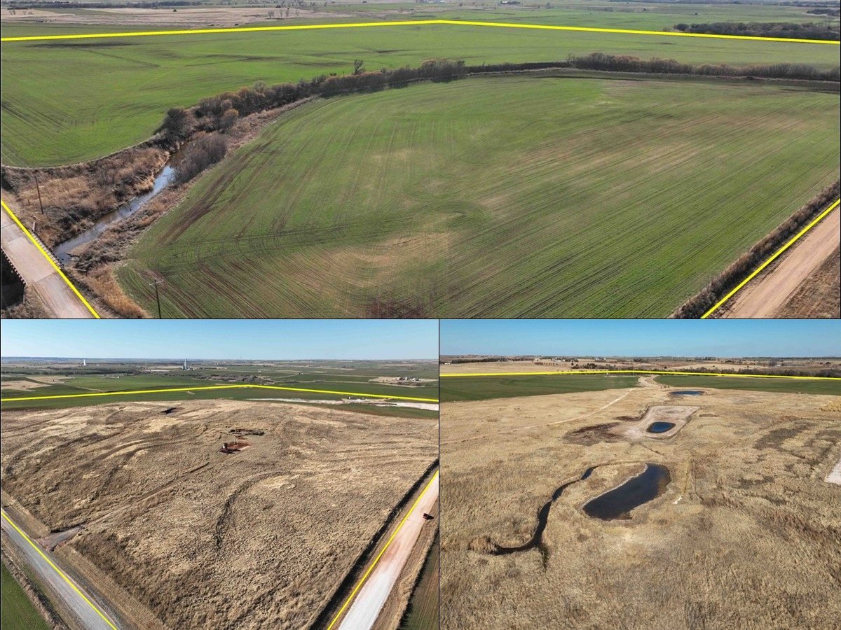 4/8 480± ACRES * KINGFISHER COUNTY, OK. * LOMEGA AREA * CROPLAND * GRASSLAND