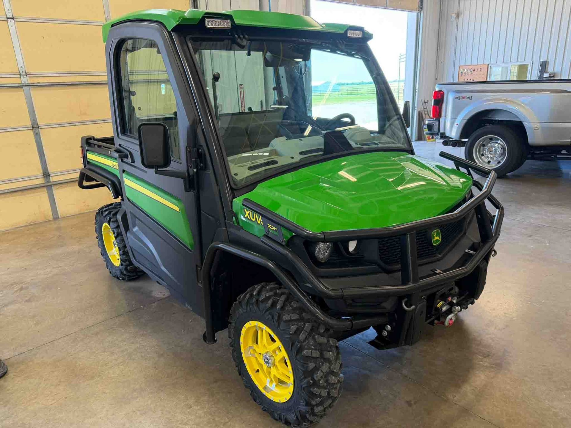 6/24 Trucks, Trailers, John Deere Gator, skid Steer attachment, commercial power wash Trailer, knife collection, shop tools