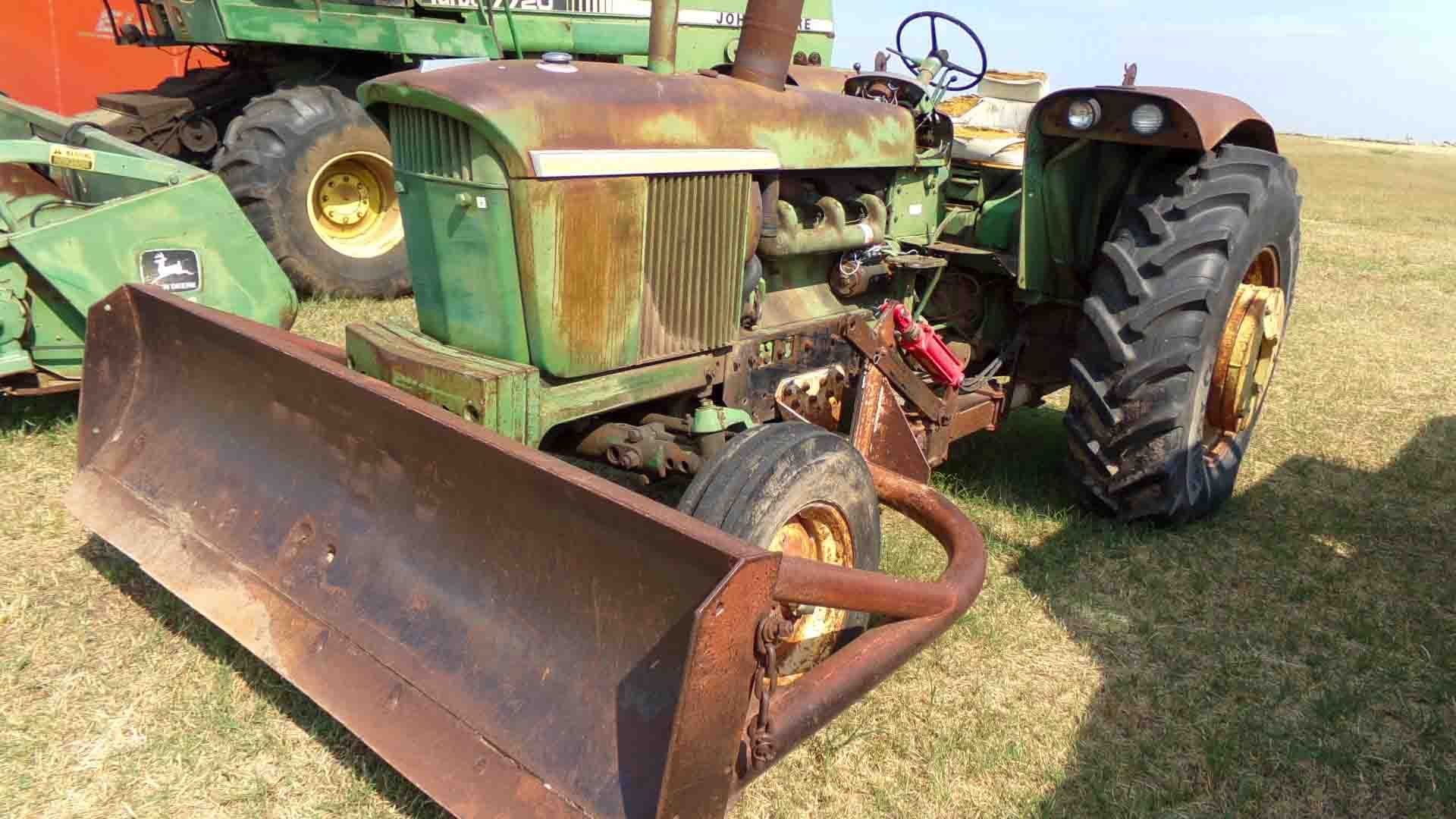 8/26 Tractors – Brillion Drill – Tillage – Boat – Trucks – Trailers – Kawasaki Side by Side – Fertilizer Tanks – Round Baler- Square – JD Utility Tractor – Grain Cart