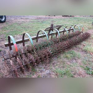 14â?? John Deere 414 rotary hoe, 3 pt