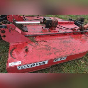 7â?? Farmhand RC270 rotary cutter, pull-type, 540 pto, hyd raise
