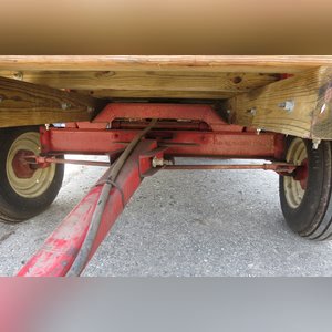 8â??x14â?? David Brown wagon w/ side boards, new tires, hyd. dump bed, 8-ton gear, nice!