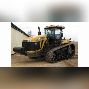2012 CAT MT855 Challenger tractor, CAT C-15, 475 HP, PTO, Power Shift, 30â? belts, 4 remotes, 7-pin connector, front weights, cab & hood lights, deluxe cab w/ instructor seat, auto guide, 346 hrs., SN 412 (4000 hr. extended powertrain warranty expires 12/29/18, comprehensive warranty expires 12/29/16)