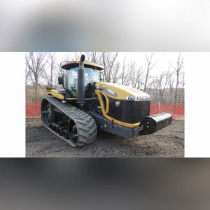 2012 CAT MT855 Challenger tractor, CAT C-15, 475 HP, PTO, Power Shift, 30â? belts, 4 remotes, 7-pin connector, front weights, cab & hood lights, deluxe cab w/ instructor seat, auto guide, 346 hrs., SN 412 (4000 hr. extended powertrain warranty expires 12/29/18, comprehensive warranty expires 12/29/16)