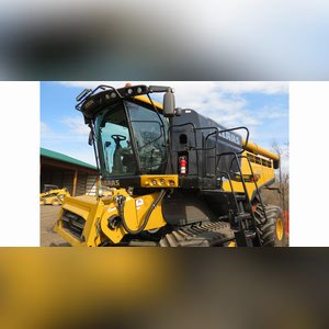 2014 Claas Lexion 740TT Combine, 4WD, CAT C-13 engine, Terra Trac system, 750/65R26 Michelin rears, camera system, AG Leader ready w/ AG Leader screen, corn & soybean threshing system, straw chopper, auto contour, variable-speed feeder house drive, variable-speed rotor drive, HD 330 BU grain tank, HD 28.2â?? unloader auger, 304 gal. fuel tank, high-end light pkg., deluxe cab w/ instructor seat, 460 sep. hrs., 980 engine hrs., SN C6800185 (powertrain warranty expires 7/12/16)