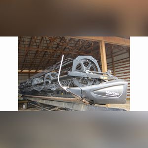 2013 40â?? Mac Don FD-75-S Flex Draper head, fore aft reel