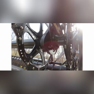 2013 40â?? Mac Don FD-75-S Flex Draper head, fore aft reel