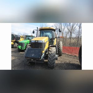 2011 CAT MT645 Challenger tractor, MFWD, 240 HP, 3-pt., PTO, CVT transmission, power beyond, 4 remotes, front weights, 420/90R30 fronts, 480/80R46 rear duals, Opti Ride front axle & cab suspension, deluxe light pkg., deluxe cab w/ instructor seat, 1730 hrs., SN V306041