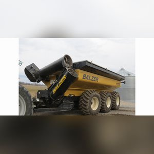 Balzer 1325 grain cart, steerable tri-axle, 30.5L-32 floater tires, 24â? auger, 1000 PTO, rear camera, tarp, SN GL2421313S305STB