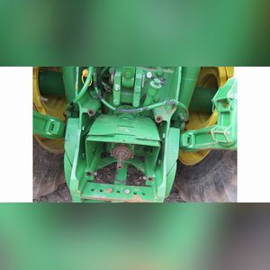 2006 JD 8130 tractor, MFWD, 3-pt., PTO, 4 remotes, front weights, 16.9R30 fronts, 480/80R46 rear duals, deluxe cab, 2987 hrs., SN RW8130P007533