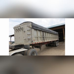 35â?? 1988 TI-Brook dump trailer, tarp, 1T9BSAM37JB021246