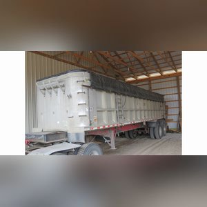 35â?? 1988 TI-Brook dump trailer, tarp, 1T9BSAM37JB021246