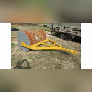 Heavy-duty pull-type compact roller