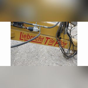 Liebrecht tile plow, 4â?, 6â?, & 8â? boots w/ hydraulic tile feed