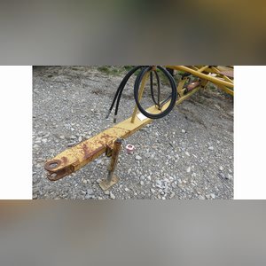 Hydraulic tile cart, single-axle, pull-type