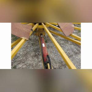 Hydraulic tile cart, single-axle, pull-type