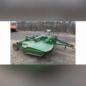 10â?? JD HX10 pull-type rotary mower, 540 PTO