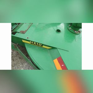 10â?? JD HX10 pull-type rotary mower, 540 PTO