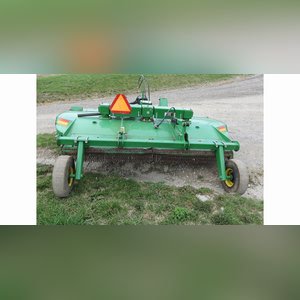 10â?? JD HX10 pull-type rotary mower, 540 PTO
