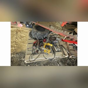 Assorted shop equipment, parts and items