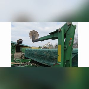 JD 750 no-till drill, 2-pt hitch, markers, SN 020467