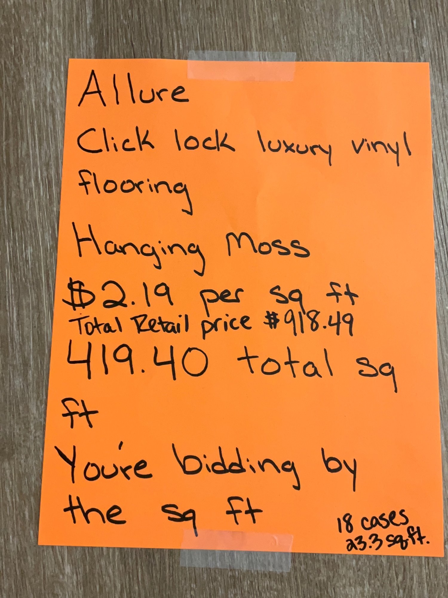 Online Bidding Only!