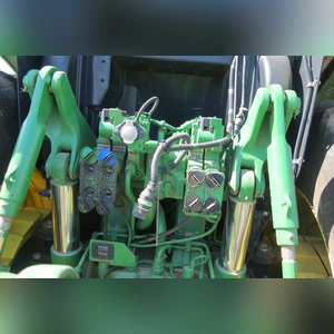 JD 2013 6170R Tractor: hub duals, 1,692 hours, full set wts, 18.4 x 46 tires & brand new duals, quick hitch, premium cab, SN# 1RW6170RHDA009293