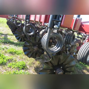 24â?? Slaford RTS Spring Tine Harrow: model 570 w/ 3 bar tine harrow w/ basket, new blades, SN# 110495