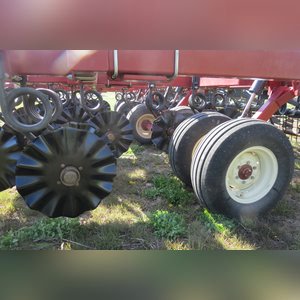 24â?? Slaford RTS Spring Tine Harrow: model 570 w/ 3 bar tine harrow w/ basket, new blades, SN# 110495
