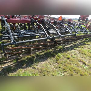 24â?? Slaford RTS Spring Tine Harrow: model 570 w/ 3 bar tine harrow w/ basket, new blades, SN# 110495