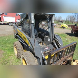 NH Skid Loader 170 with attachments, 1,941 hours, 1 owner, 3rd remote & elec. connect