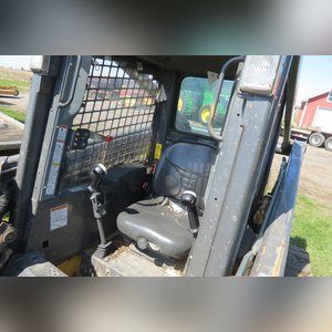 NH Skid Loader 170 with attachments, 1,941 hours, 1 owner, 3rd remote & elec. connect