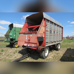 Gehl 970 Silage Wagon w/ J&M gear, 385 65R 225 tires