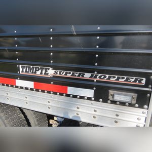 2014 Super Hopper Timpte Grain trailer: 40â?? with black side finish polish alum rims, with roll top air ride, SS front and back, 2 row lights, low miles, 1 owner, VIN# 1TDH40024EB144509