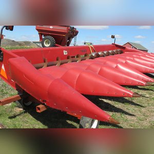 Case IH Corn Head: 1083 8 row with Poly conversion, rebuilt, SN# JJC0149410